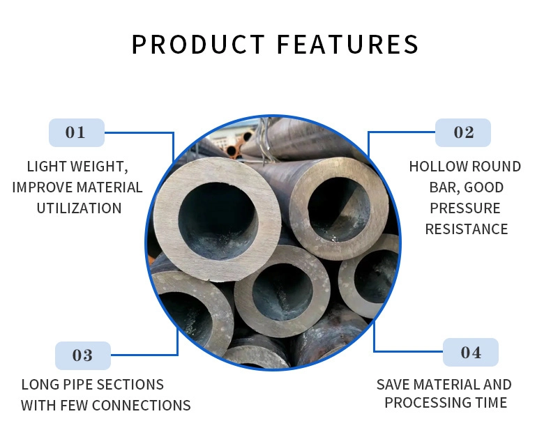 Large Diameter Seamless Low Temperature Resistant Pipe 16mn Alloy Steel Pipe ASME SA106 Grade B Seamless Thin-Walled Seamless Pipe