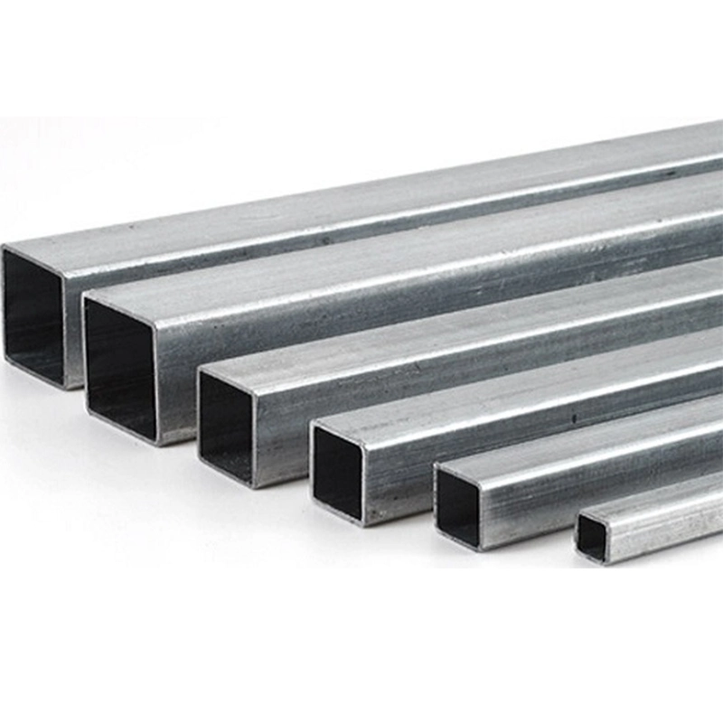 Chinese Manufacture Whosale Welded 75X75 Tube Structural Rectangular Pipe Carbon Square Iron 50X50 Square Steel Tube