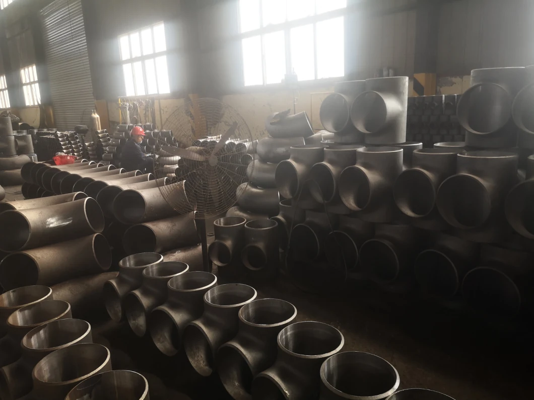 API5l Carbon Steel Black Mild Steel BMS Stainless Steel Seamless Pipe Fitting Pipe Fittings Equal Reducing Tee